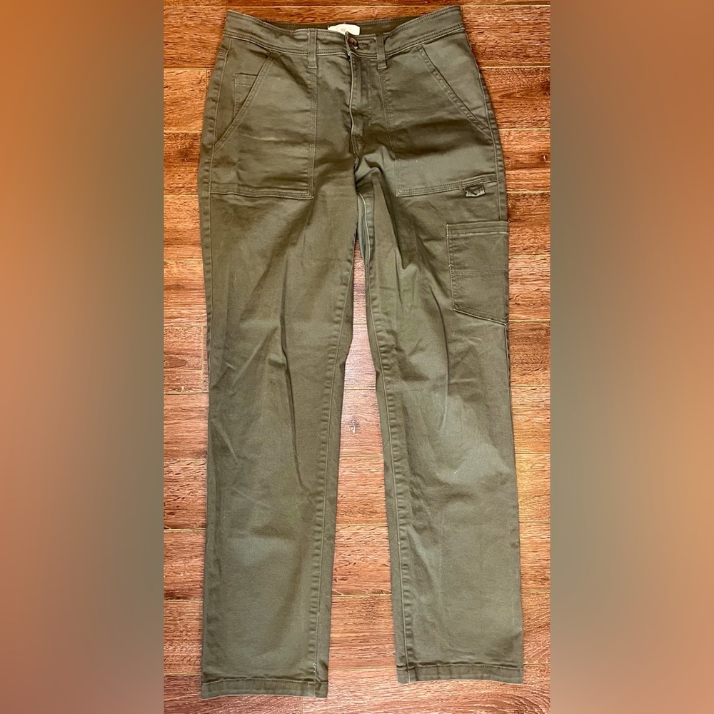 H&M Ladies Olive Cargo Pants